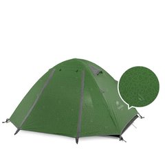 Палатка Naturehike P-Series IV (4-х местная) 210T 65D polyester Graphic NH18Z044-P forest green
